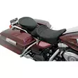 REAR SEAT SOLO REAR SEATS WIDE REAR PILLION PAD VINYL BLACK - Satulat ja satulanpäälliset - 08010467 - 1