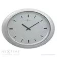 Seinäkello, Nextime,oval silver 30x40 cm - Kellot - KE87 - 1