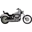 SPEEDSTER SLASH DOWN EXHAUST WITH POWERPORT CHROME HD - Pakoputket ja niiden osat - 18001397 - 1