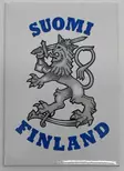 Suomi mangneetti valkoinen pohja - Seinälle - PRT987 - 1