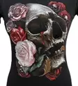 T-paita, Bleeding roseskull - T-paidat - NP747 - 7