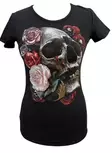 T-paita, Bleeding roseskull - T-paidat - NP747 - 6