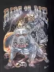 T-paita Ride or Die Bulldog, musta - T-paidat - TP1357 - 2