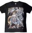 T-paita Ride or Die Bulldog, musta - T-paidat - TP1357 - 1