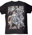 T-paita Ride or Die Bulldog, musta - T-paidat - TP1357 - 3