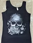 Tank Top, Skull Bandana Black - Topit - NP807 - 1
