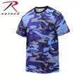 Tpaita Electric Blue Camo - T-paidat - ROT117 - 3