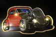 Valokyltti Hot Rod Car - Taulut, kehykset - PELT17 - 4