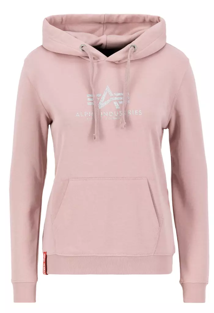 Alpha Naisten Huppari silver pink - Pitkähihaiset paidat - ALP77 - 1