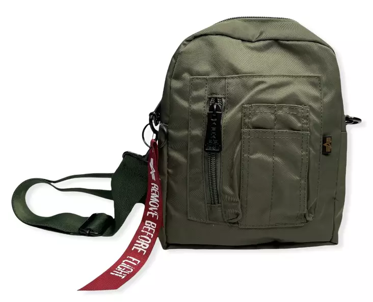 Alpha pikkulaukku, sage green - Laukut - ALP37 - 1