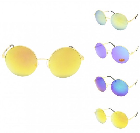 Aurinkolasit peilipyöreä yläkehys - Aurinkolasit - ARS517 - 1