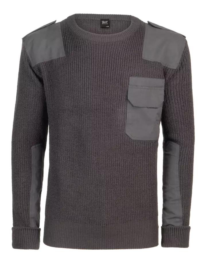 BW Pullover, Anthrazit - Pitkähihaiset paidat - BR187 - 1