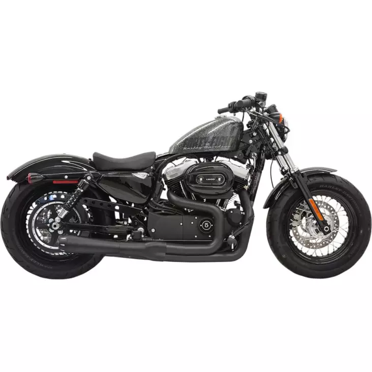 EXHAUST ROAD RAGE II MEGA BLACK W/ BLACK END CAPS - Pakoputket ja niiden osat - 18001637 - 1