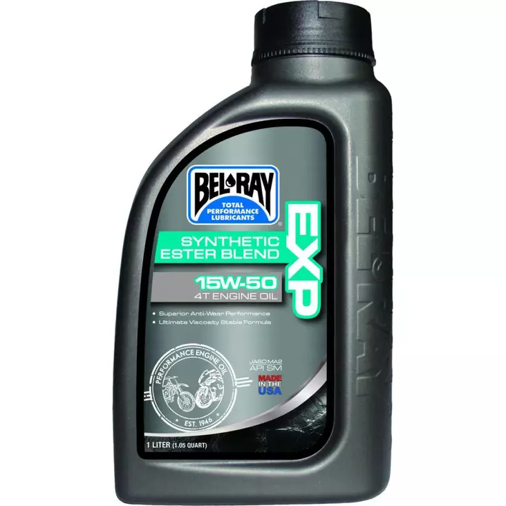 EXP SEMI-SYNTHETIC ESTER BLEND 4-STROKE ENGINE OIL 15W-50 1 LITER - Öljyt - 36010157 - 1