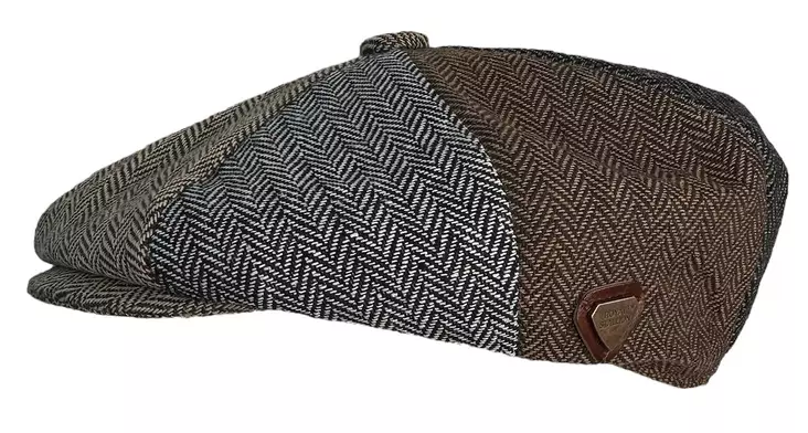 Flatcap Multipanel, Beige/ruskea - Flat Capit - LC777 - 1