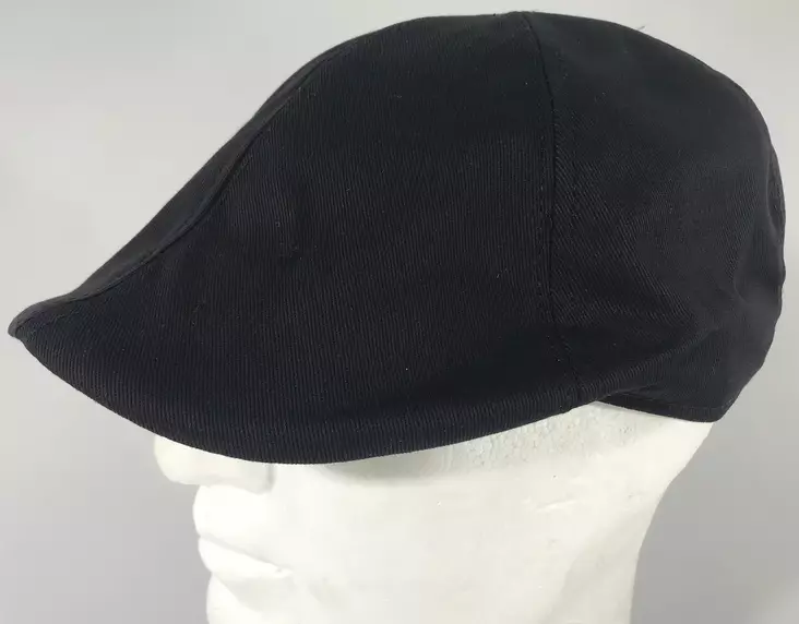 Flatcap Musta perus malli. one size. - Flat Capit - LC537 - 1