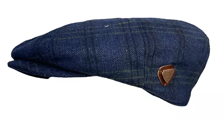 Flatcap Sininen ruutu - Flat Capit - LC797 - 1