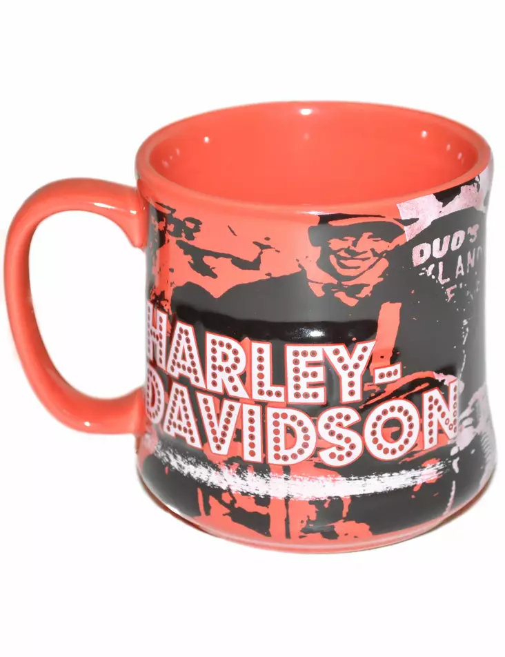 Harley-Davidson muki punainen retro - Astiat - HM207 - 1