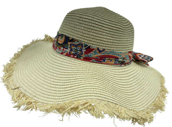 Hattu, vaal ruskea pyöreä hattu - Hatut - LC637 - 1