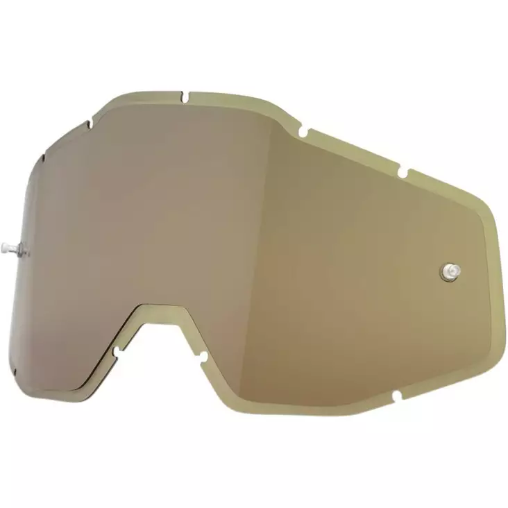 HD OLIVE ANTI-FOG INJECTED REPLACEMENT LENS FOR 100% GOGGLES - Ajolasien tarvikkeet - 26020787 - 1