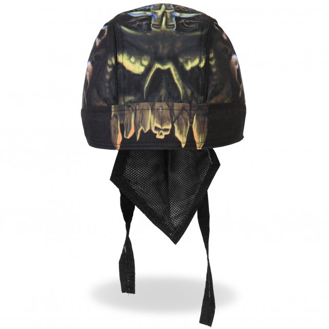 Headwrap, Hot Leathers, Skull Cavern - Headwrapit - HW197 - 1