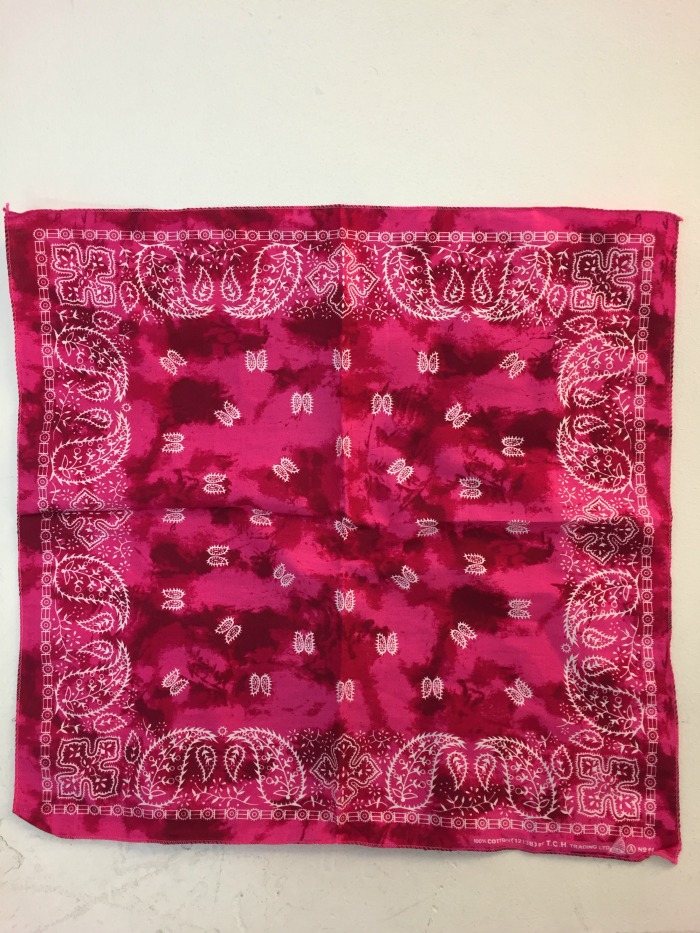 Huivi, Pinkki, Kashmir kuvio - Huivit - HU367 - 1