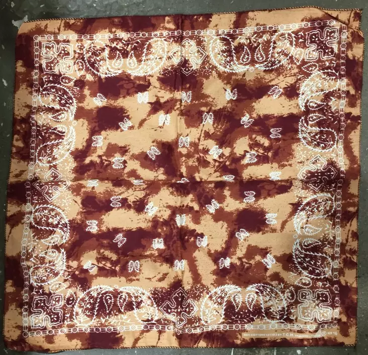 Huivi, ruskea Kashmir kuvio - Huivit - HU417 - 1