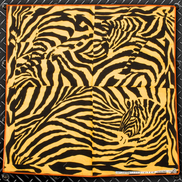 Huivi, Ruskea Seepra kuviolla - Huivit - HU227 - 1