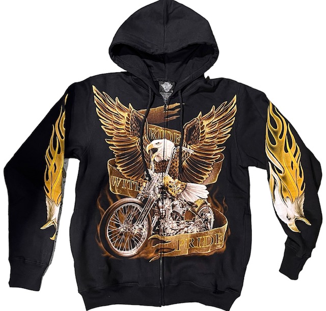 Huppari Gold Wing Eagle, musta - Hupparit - CU617 - 1