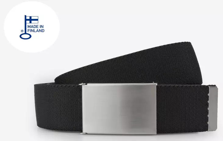 Joustovyö 40mm lentokone soljella - Kangasvyöt - KV207 - 1