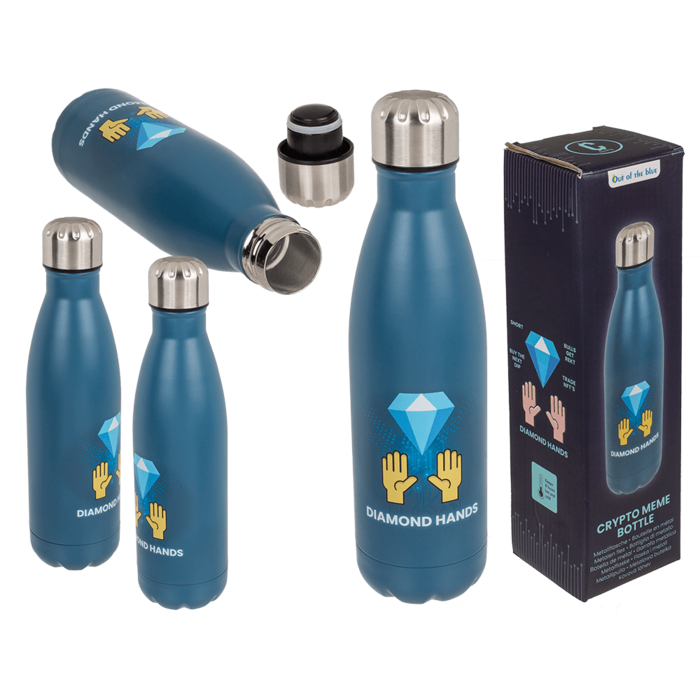 Juomapullo Diamond Hands, 500ml - Juomapullot - PRT1217 - 1