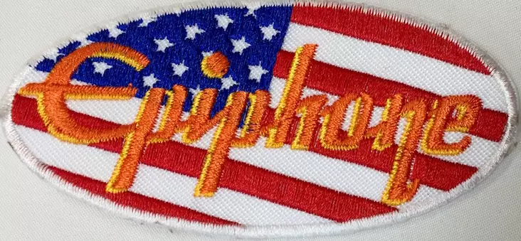 Kangasmerkki, Epiphone - Kangasmerkit - K1277 - 1