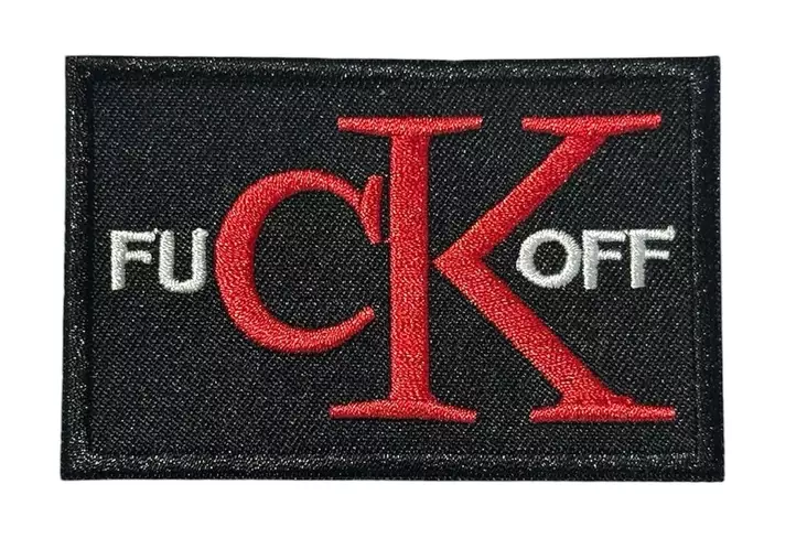 Kangasmerkki fuCK off - Kangasmerkit - K1647 - 1
