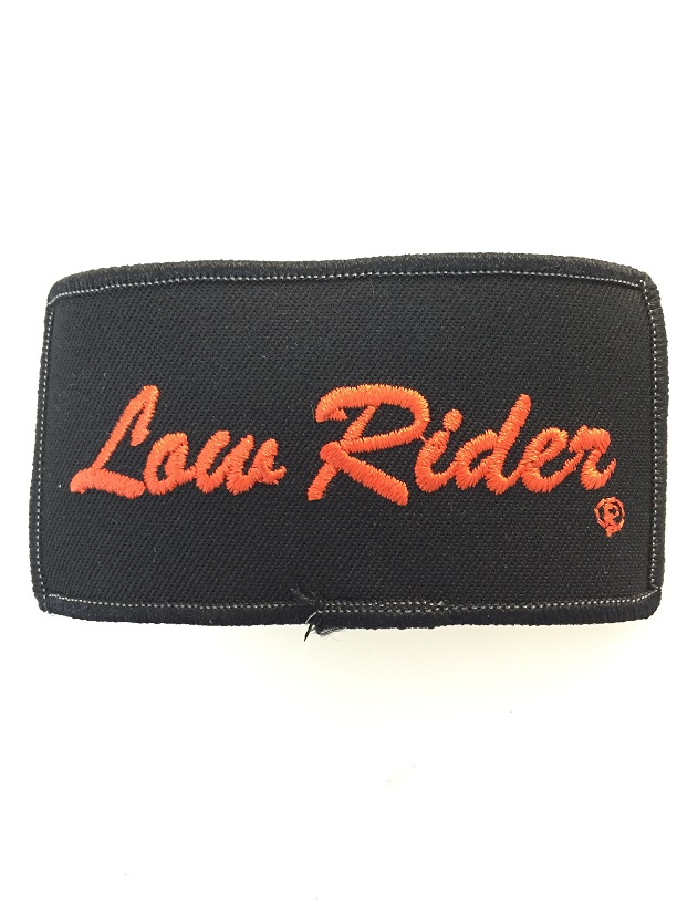Kangasmerkki, Low Rider - Kangasmerkit - HDE17 - 1