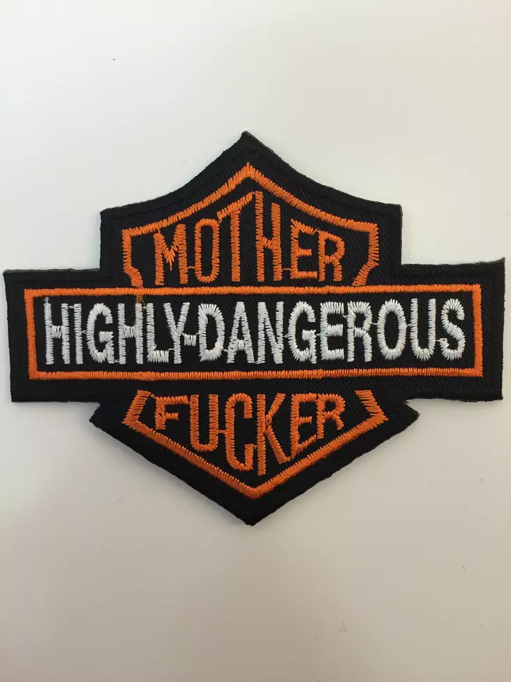 Kangasmerkki, Mother Fucker - Kangasmerkit - K1107 - 1