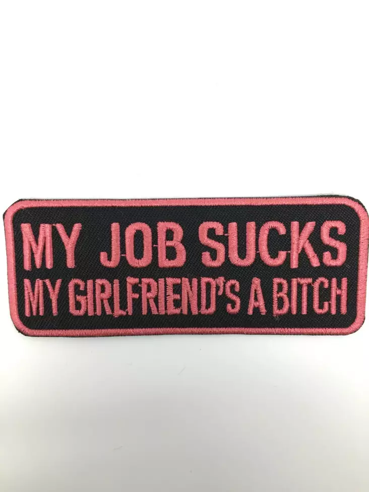 Kangasmerkki, My job sucks - Kangasmerkit - K1337 - 1