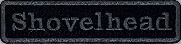 Kangasmerkki Shovelhead - Kangasmerkit - K1477 - 1