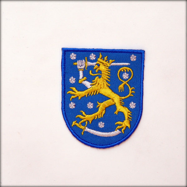 Kangasmerkki, Suomileijona vakuuna - Kangasmerkit - K217 - 1