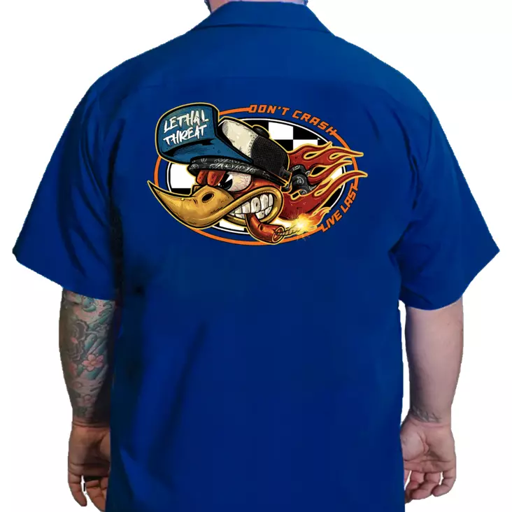 Kauluspaita Lethal Tread Sininen työpait - Kauluspaidat - LET17 - 1