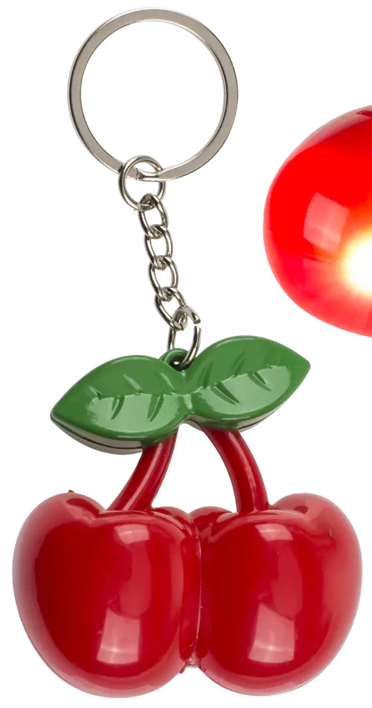 Kirsikka avaimenperä LED- VALOLLA. - Avaimenperät - PER77 - 1