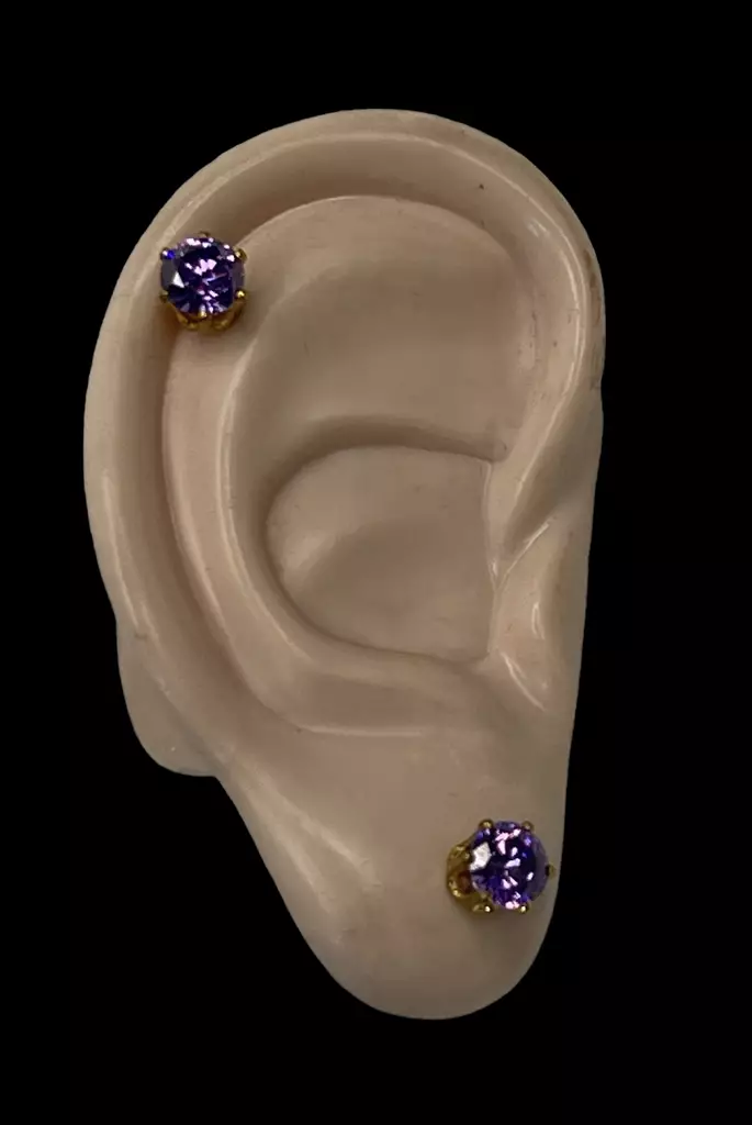 Korvakorut Lila, kulta - Korvakorut - KRV147 - 1