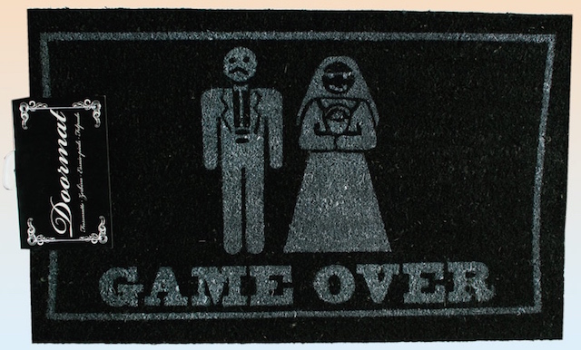 Kynnysmatto, Game Over 75x45 cm - Matot - MAT17 - 1
