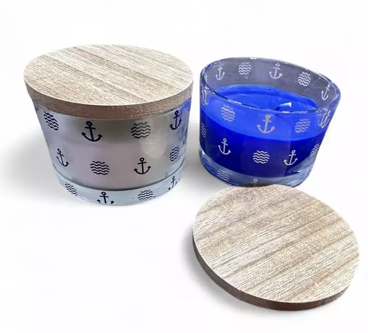 Kynttilä lasipurkissa, Ankkuri - Kynttilät, suitsukkeet - KYNT7 - 1