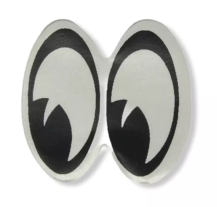 Kypärätarra, Big Eyes Left - Tarrat - TAR277 - 1