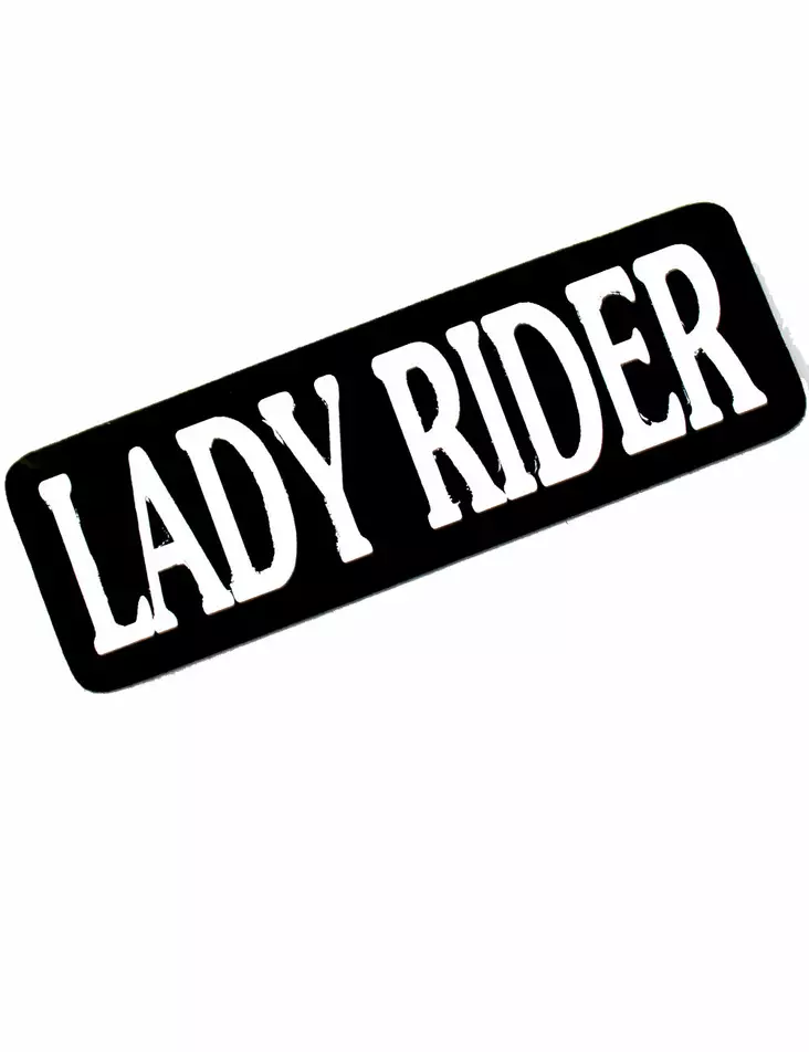Kypärätarra, Lady Rider - Tarrat - TAR77 - 1