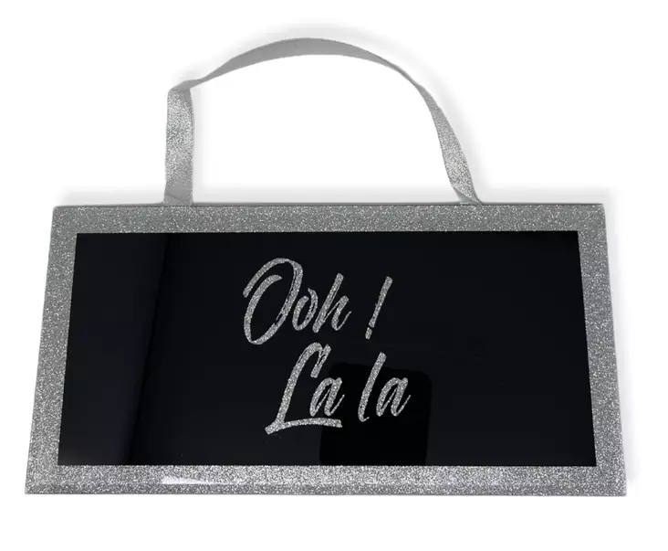 Lasitaulu Ooh La La - Lyhty valaistus kynttilät - PRT1087 - 1