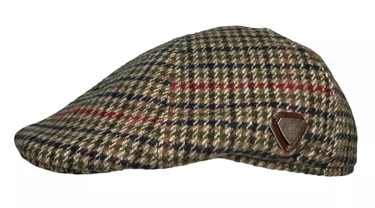 Lätsä Pepita Beige - Flat Capit - LC807 - 1