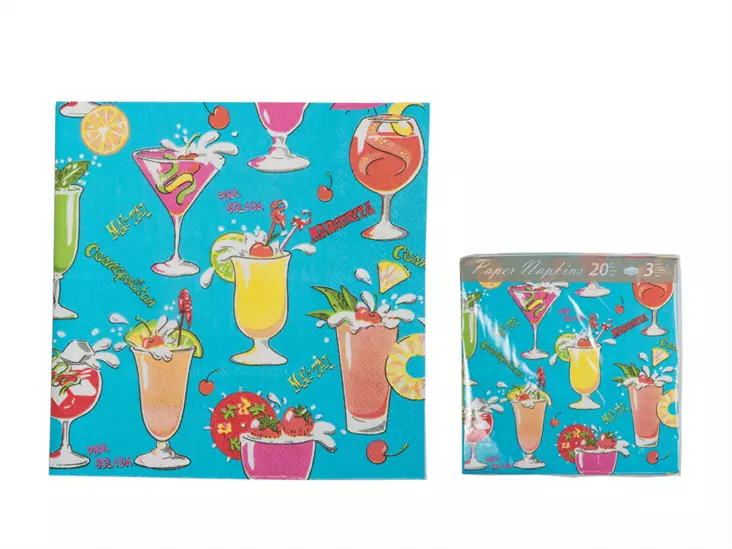 Lautasliina, Cocktail 20kpl - Servetit - SER17 - 1