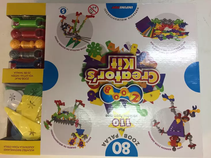 Lelusetti Zoob Creators Kit 80 palaa - Lelut - PRT637 - 1