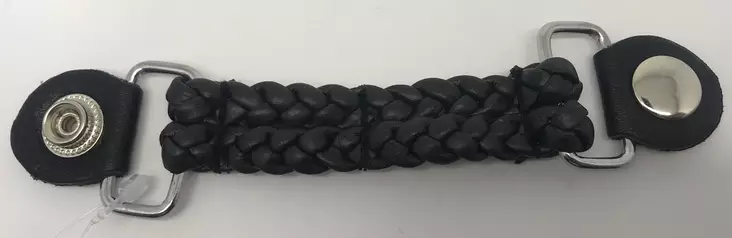 Liivilukko, musta nahkapalmikko - Nahkaliivit - VXC1017 - 1